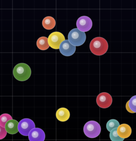 声音驱动小球跳动